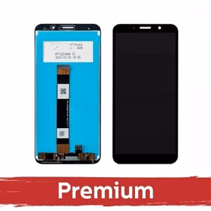 LCD ekraan ühilduv Huawei Y5P / Honor 9S must OEM