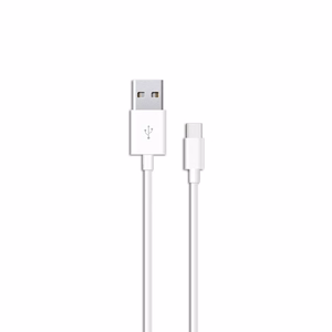 Savio USB – USB type C kaabel 5A, 1m CL-126 valge