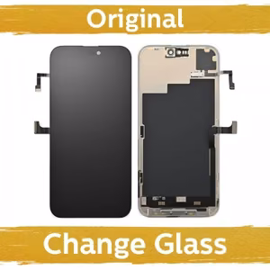 LCD дисплей совместимый с iPhone 15 Pro Max чёрный (Renewed: China)