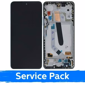 LCD ekraan ühilduv Xiaomi Poco F3 (Mi 11X / Mi 11i) raamiga / Deep Ocean Blue / (Service Pack)