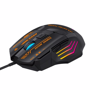 Wozinsky WMGK-1179W juhtmega optiline mängurihiir, 7200 DPI, taustvalgustusega, must