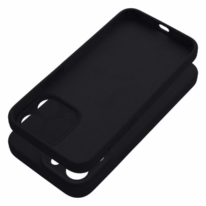 Ümbris Silikoon 2mm jaoks IPHONE 15 Pro Max must