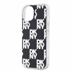 DKNY IML Checkered Mono Pattern ümbris jaoks iPhone 15 / 14 / 13 - must