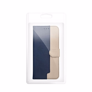 Klappümbris Xiaomi Redmi A7 PRO Split Book, tumesinine ja kreemikas