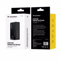 Wozinsky 240W GaN QC3 laadimisport - must