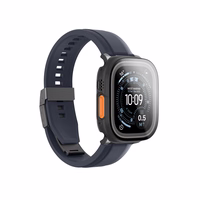 AmazingThing Radix Klaas Ekraanikaitse koos Ümbris jaoks Apple Kell UItra 3 49mm - must