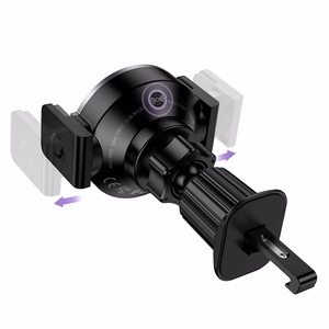 Car charger-holder Hoco HW35 MagSafe 15W (air vent) black