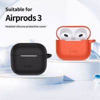 Tech-Protect Silicone Hook Ümbris jaoks Apple AirPods 3 - sinine
