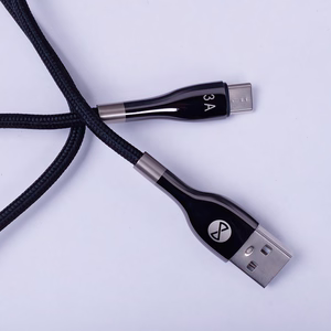 Forever Sleek kaabel USB - USB-C 1,0 m 3A must