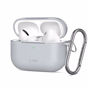 Tech-Protect Силиконовый чехол Hook для AirPods Pro - серый