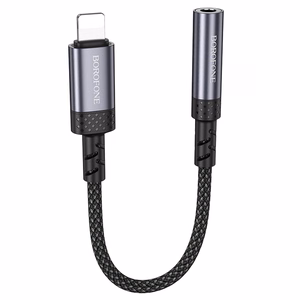 Borofone adapter BV24 Graceful - Lightning 3,5mm pistikupesale - hall