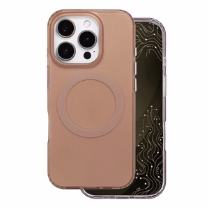 Tecto Shield Mistiq Mag ümbris mudelile iPhone 16 Pro 6,3", pruun