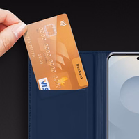 DUX DUCIS wallet case SKIN PRO jaoks SAMSUNG S25 Edge sinine