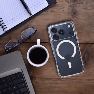 ROAR case SLIM DEFENDER compatible koos MagSafe jaoks IPHONE 15 Pro Max läbipaistev