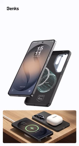 Benks Magnetic Armor Pro Kevlar ümbris metallraam 600D G049 Samsung Galaxy S26 Plus jaoks must