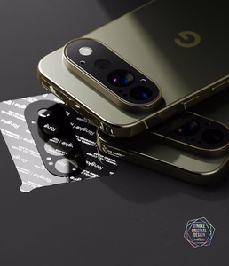 Ringke Tempered Glass kaameraobjektiivide kaitse mudelile Google Pixel 11 Pro, 2 tk – must