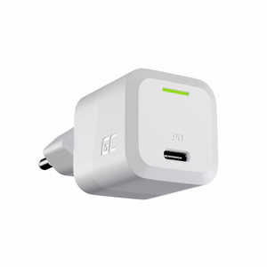 Green Cell PowerGaN 33W PD 3.0 QC 3.0 USB laadija 1× USB-C, valge