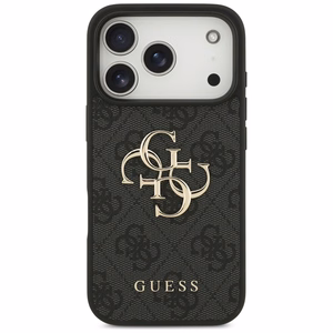 Guess 4G Big Logo Ümbris jaoks iPhone 17 Pro - Must