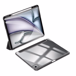 Dux Ducis Toby ümbris with flap and stand jaoks iPad Air 13" 2024 / iPad Pro 12.9" 2018-2022 - must