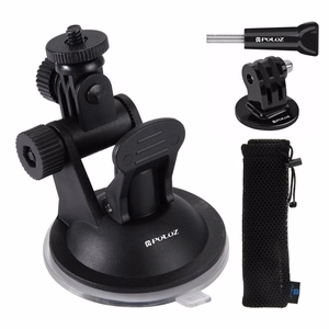 Puluz car windshield mount jaoks sports cameras (including Osmo Action 5 Pro, Insta360 X5)