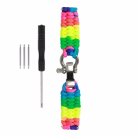 Universal nylon loop 22mm design 1 rainbow