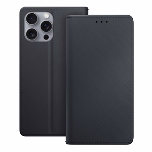 3mk Wallet Ümbris jaoks iPhone 16 Pro - must