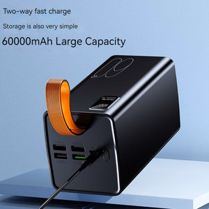 Väline aku Power Bank Reach RR-H40B 22.5W 60000mAh must