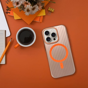 Ümbris SIMPLY compatible with MagSafe jaoks IPHONE 16 Pro titanium desert