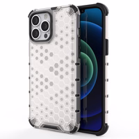 Honeycomb Case soomuskaitse TPU kaitsekattega iPhone 13 Pro Max läbipaistev