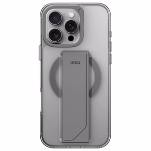 Uniq Heldro Max Magclick Charging Ümbris jaoks iPhone 16 Pro - läbipaistev