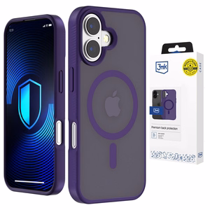 3mk Smoke MagCase iPhone 17 jaoks - lilla-läbipaistev