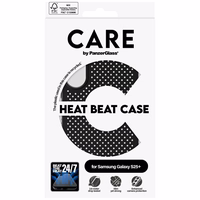 CARE by PanzerGlass Feature Heat Beat Ümbris jaoks Samsung Galaxy S25+ - Must