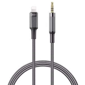 XO audiokaabel NB-R279A Lightning - pistikupesa 3,5mm 1,0m must