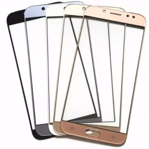 Välimine ekraaniklaaas Samsung J730 J7 2017 jaoks, hõbedane / helesinine, HQ