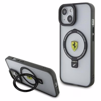 Ferrari FEHMP15SUSCAH iPhone 15 6.1" läbipaistev hardcase Ring Stand 2023 Collection MagSafe