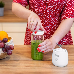 Juhtmeta blender 450 ml klaasanumaga, 100 W, 6 tera
