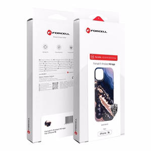 Ümbris jaoks iPhone 15 Forcell F-Protect Mirage compatible with MagSafe Military Drop-Test kuldne island