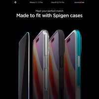 Spigen Glas.TR EZ Fit Pro Karastatud klaas jaoks iPhone 16 Pro / 17 / 17 Pro - Läbipaistev