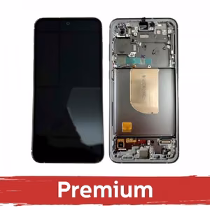 LCD ekraan ühilduv Samsung S711 S23 FE raamiga / Grafiit / OEM