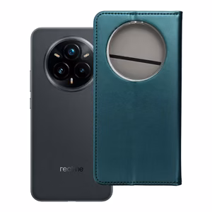 SMART MAGNETO Book Ümbris jaoks REALME 14 PRO PLUS tumeroheline