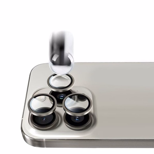 Tempered glass Tel Protect Titanium Lens 99% AR on camera jaoks Iphone 15 Pro/15 Pro Max titanium (lens 3 pcs)