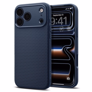 Spigen Liquid Air ümbris mudelile iPhone 18 Pro / 17 Pro – värv: tumesinine