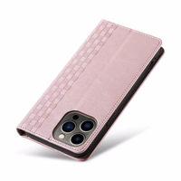 Magnet rihmaga ümbris iPhone 14 Pro Max Flip Wallet Mini Lanyard Stand Pink