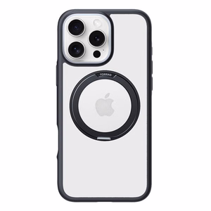 Torras Ostand R Fusion ümbris iPhone 16 Pro-le (must)