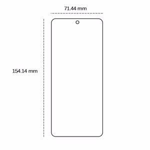 Karastatud klaas 2,5D jaoks Samsung Galaxy S25 Edge