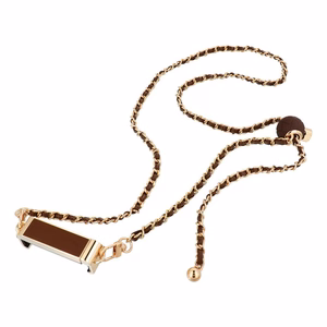 Chain / Rope with Hoidja GLAMOUR fit all models 80mm max width BROWN
