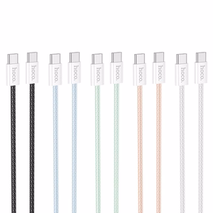 USB cable Hoco X104 60W USB-C to USB-C 2.0m black
