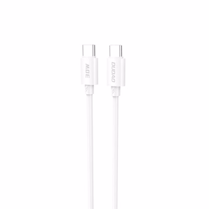 Dudao L4C USB-C / USB-C 30W 2m Kaabel - valge