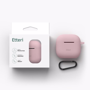 Etteri силиконовый чехол для AirPods 3 светло-розовый