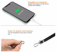 Universal neck strap jaoks phones violet